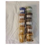 Set of 8 Natural Pigments 35ml Each for Art & Crafts