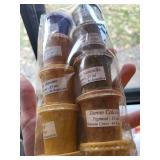 Set of 8 Natural Pigments 35ml Each for Art & Crafts
