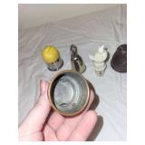 Lot of 5 Unique Novelty Collectible Bells with Bird Themes