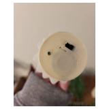 Vintage Style Assorted Bottle Brush Christmas Trees Set