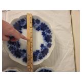 Gefle Sweden Vinranka Blue & White Porcelain Dish Set