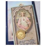 Religious Medals and Holy Cards Lot