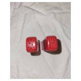Vintage Mobilgas Salt and Pepper Shakers South Dakota