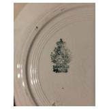 Vintage Luneville France Rabbit Plate