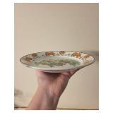 Vintage Luneville France Rabbit Plate