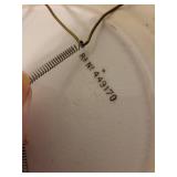 Antique Rabbitware Plate with Rabbits Playing Game Design