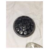 Vintage Flower Frog Collection with Seitz Pottery Piece