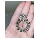 Vintage Coin Collection, Religious Ring & Silver Bar Pendant Lot