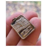 Vintage Coin Collection, Religious Ring & Silver Bar Pendant Lot