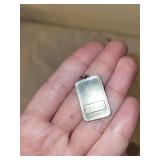 Vintage Coin Collection, Religious Ring & Silver Bar Pendant Lot