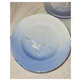 Bing & Grondahl Seagull Pattern Plates Set