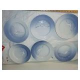 Bing & Grondahl Seagull Pattern Plates Set