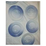 Bing & Grondahl Seagull Pattern Plates Set
