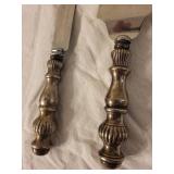 Sterling Silver Cake Knife and Server Set