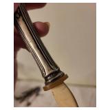 Vintage Silverware and Scissors Collection with Intricate Designs