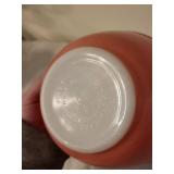 Vintage Pyrex Mixing Bowl Set - Blue & Pink Nesting Bowls