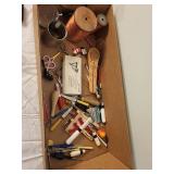 Mixed Crafting Tools and Supplies Lot with LE-SURE BRAID Set