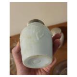 Vintage Glassware Collection: Salt Shakers, Rooster Jar & More