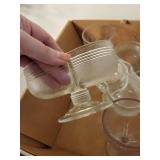 Vintage Glassware Collection: Salt Shakers, Rooster Jar & More