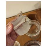 Vintage Glassware Collection: Salt Shakers, Rooster Jar & More