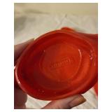 Set of Vintage Colorful Glass Plates and Bowls