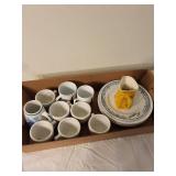 Vintage Mugs, Plates & Pitcher Collection - Thompson