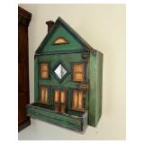 Antique Wooden Doll House from Late 1800