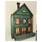 Antique Wooden Doll House from Late 1800