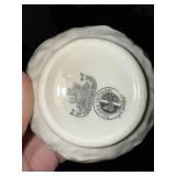 Vintage Irish Belleek Porcelain Bowls with Maker