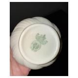 Vintage Irish Belleek Porcelain Bowls with Maker