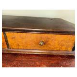 Vintage Wooden Desk Organizer with 3 Drawers