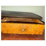 Vintage Wooden Desk Organizer with 3 Drawers