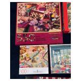 Lot of 15 Mixed Jigsaw Puzzles 300-1000 Pieces Various Brands & Themes