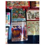 Lot of 15 Mixed Jigsaw Puzzles 300-1000 Pieces Various Brands & Themes