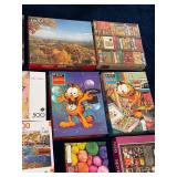 Lot of 15 Mixed Jigsaw Puzzles 300-1000 Pieces Various Brands & Themes