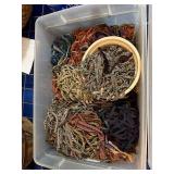 Assorted Textile Wool Fabric Strips for Crafting