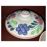 Vintage Aker & Co. Ltd. Hand-Painted Ceramic Bowls, England