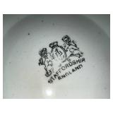 Set of 3 Vintage Hand-Painted Floral Ceramic Bowls