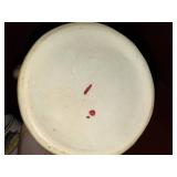 Set of 2 Antique C 1900 ~ Stick Spatter Rabbitware Rabbit Mugs