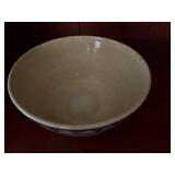 Vintage Ceramic Stick Spatter Floral Pattern Bowl