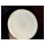 Set of 2 Antique C 1900 ~ Stick Spatter Rabbitware Rabbit Mugs