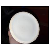 Set of 2 Antique C 1900 ~ Stick Spatter Rabbitware Rabbit Mugs