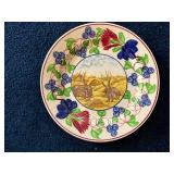 Antique Rabbitware Ironstone, stick spatter, 9 inches