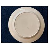 Antique Rabbitware Ironstone, stick spatter, 9 inches