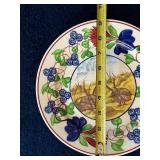 Antique Rabbitware Ironstone, stick spatter, 9 inches