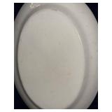 Set of 3 Vintage Floral Design Plates