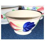 Set of 3 Vintage Floral Mixing Bowls Made in England
