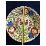 Villeroy & Boch Antique Villeroy and Boch Stick Spatter Plates