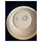 Antique Stick Spatter Hand Painted Petrus Regout & Villeroy & Boch Dinner Plates