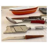 Vintage Kitchen Utensils and Bakeware Lot - Mixed Collection